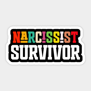 NARCISSIST SURVIVOR Sticker